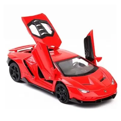 Picture of 1 PC Diecast Lamborghini Lumineuse 1:32 Car Model Kids Children Toy Car Alloy Car Black Metal Car with light and sound(Multicolor)