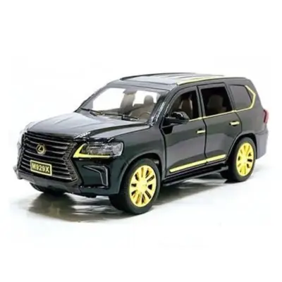 Picture of 1PC Lexus M929X SUV Off Road Diecasts 1:24 Alloy Car Luxurious Simulation Toy Vehicles Metal Car 6 Doors Open Model Car Sound Light Toys For Gift(Multicolor)