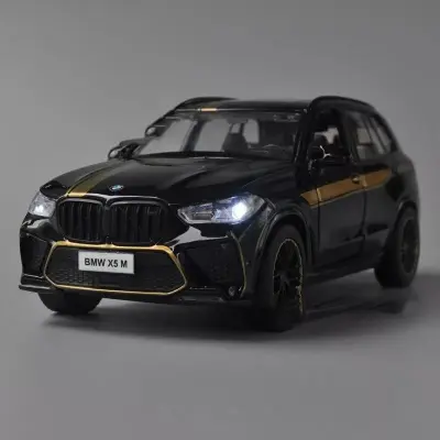 Picture of 1PC Diecast Metal BMW X5 M 1:32 Scale Pull Back Miniature Replica(Multicolor)