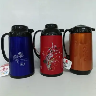 Picture of Mixed Design Vacuum Flask 1 Liter (MIXED COLOR)(Multicolor)