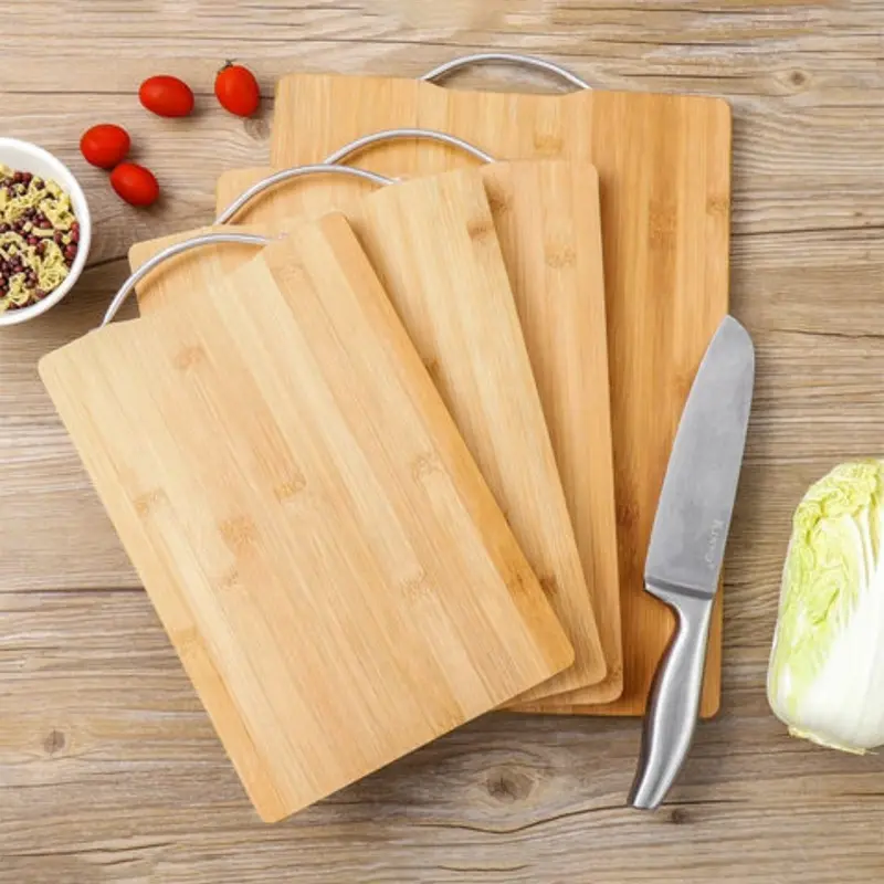 Picture of 1PC Bamboo cutting board 28/38 cm(Multicolor)