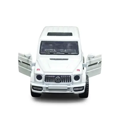 Picture of 1PC Mercedes Benz AMG G63 White 1:36 alloy metal body model toy car for kids boys gift(Multicolor)