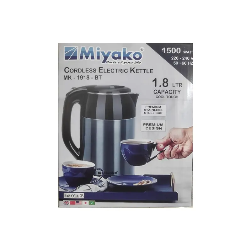 Picture of Miyako 1.8 Liter Electric Kettle MK-1918(Multicolor)