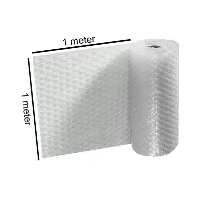 Picture of Bubble Wrap 1 Meter | Single Side Bubble Wrap | Packaging Material | Width 41 Inch Premium Quality(White)