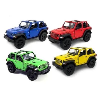 Picture of 1PC 1:32 High Simulation Jeep Wrangler Rubicon 1941 convertible Diecast Car sound and light alloy car model children's off-road vehicle model Car(Multicolor)