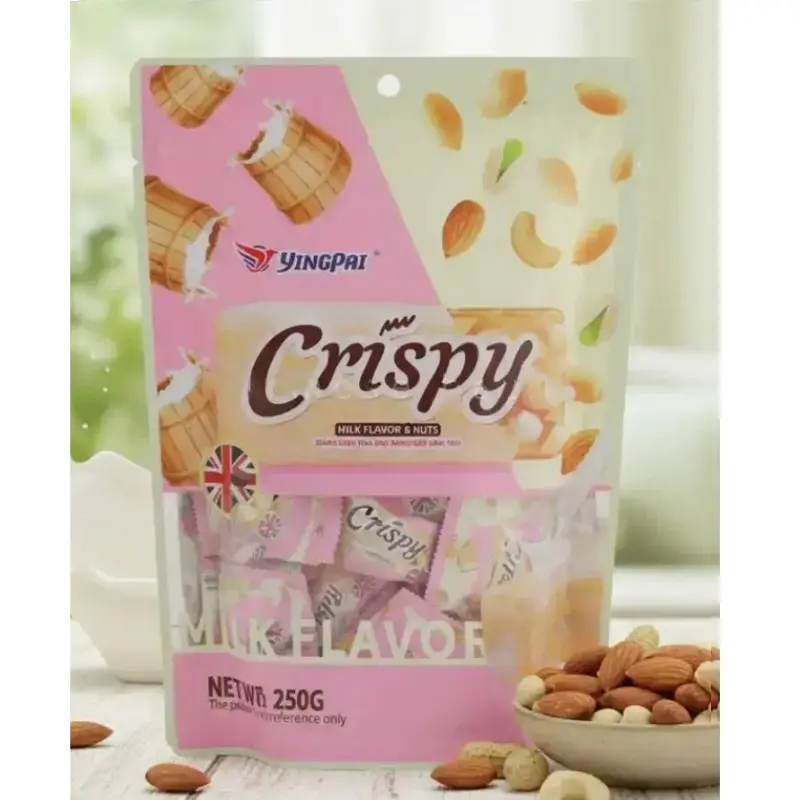 Picture of Crispy Milk Flavor & Nuts 250g – Creamy Nutty Snack