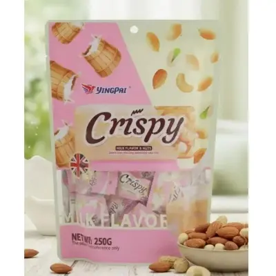 Picture of Crispy Milk Flavor & Nuts 250g – Creamy Nutty Snack