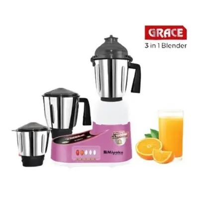Picture of 1000 WATT Miyako Grace 3 in 1 Premium Blender