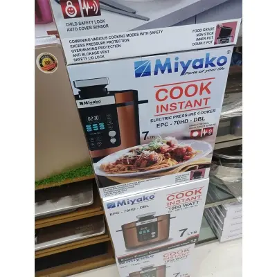 Picture of 7 Liter Miyako Electric Pressure Cooker EPC-70HD-DBL DOUBLE POT(Multicolor)