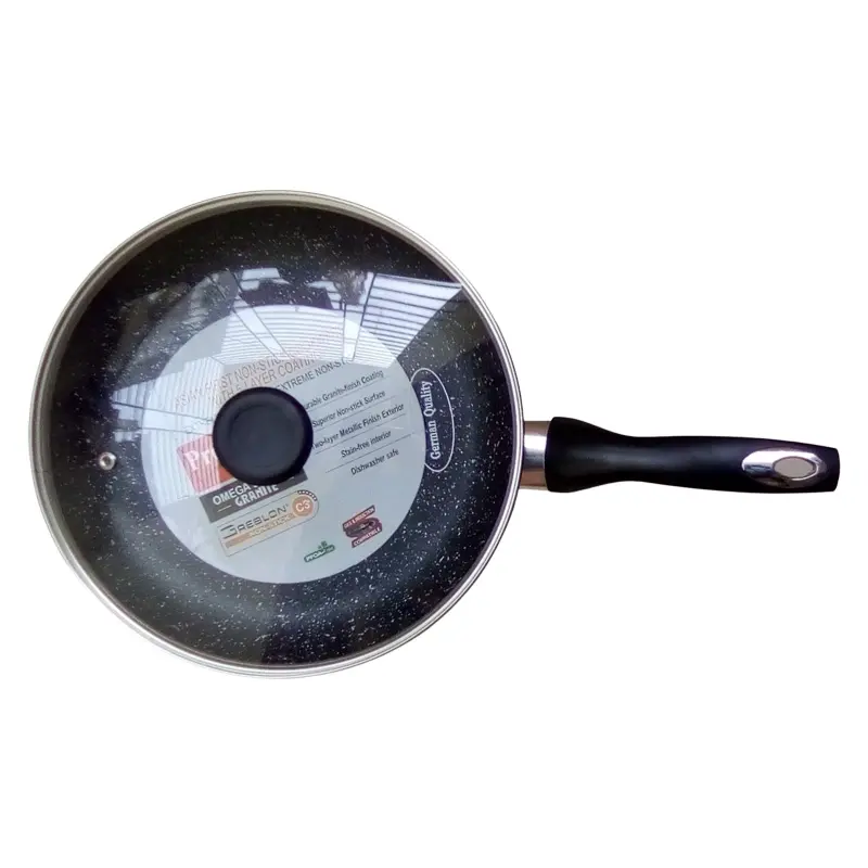 Picture of Prestiege INDUCTION Fry pan 26 cm with glass lid(Grey)