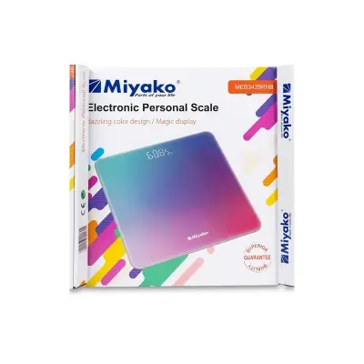 Picture of Miyako Digital weight machine/ Digital weight scale MEB3429RNB(MulticolorMEB3429RNB)