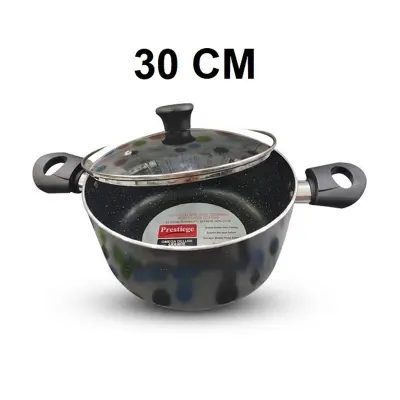 Picture of Prestiege INDUCTION Casserole with Glass Cover 30 CM (MULTIPLE COLOR)(Multicolor)