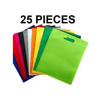 Picture of Colorful Tissue Shopping Bag 40gsm 25 Piece 14*18(Multicolor)