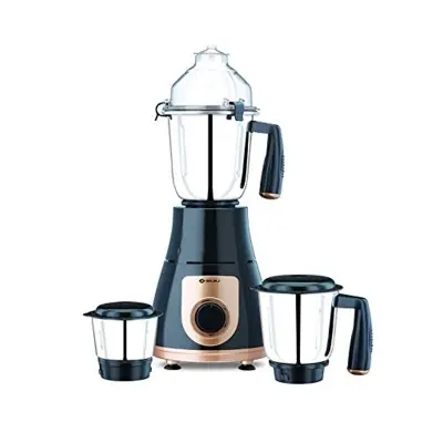 Picture of Bajaj GX 3701 750 Watts Mixer Grinder with 3 Jars (Black)(Black)