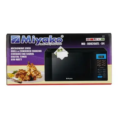 Picture of 20 Litre Miyako Microwave Oven D4(Black)