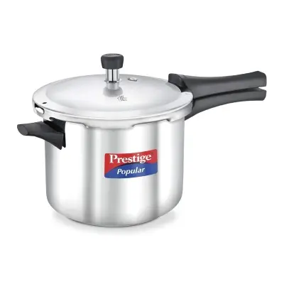 Picture of Prestige stainless steel pressure cooker 6 litre(Silver)