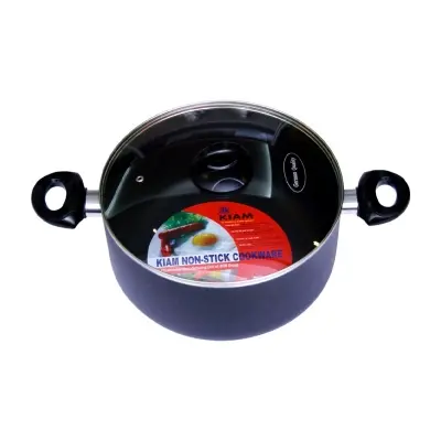 Picture of Kiam sospan 26CM with glass lid (Induction)(Multicolor)