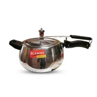 Picture of Kiam Queen Pressure Cooker 5.5 Liter Induction Bottom(Silver)