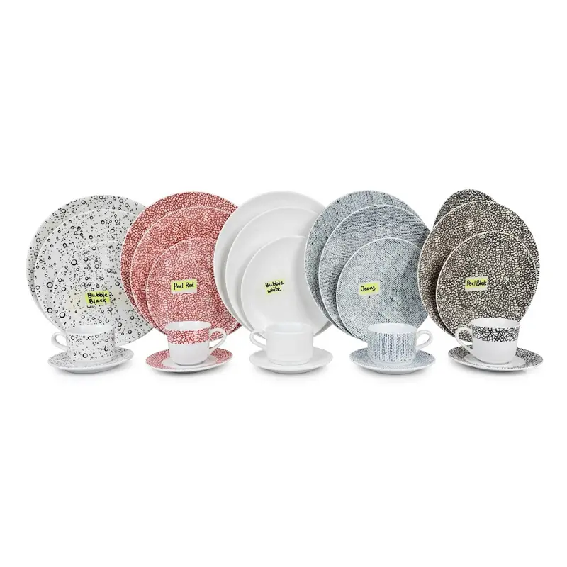 Picture of 52 Pieces Ariane Dinner Set Modern Design (DESIGNS AS PER PICTURES)(Multicolor)