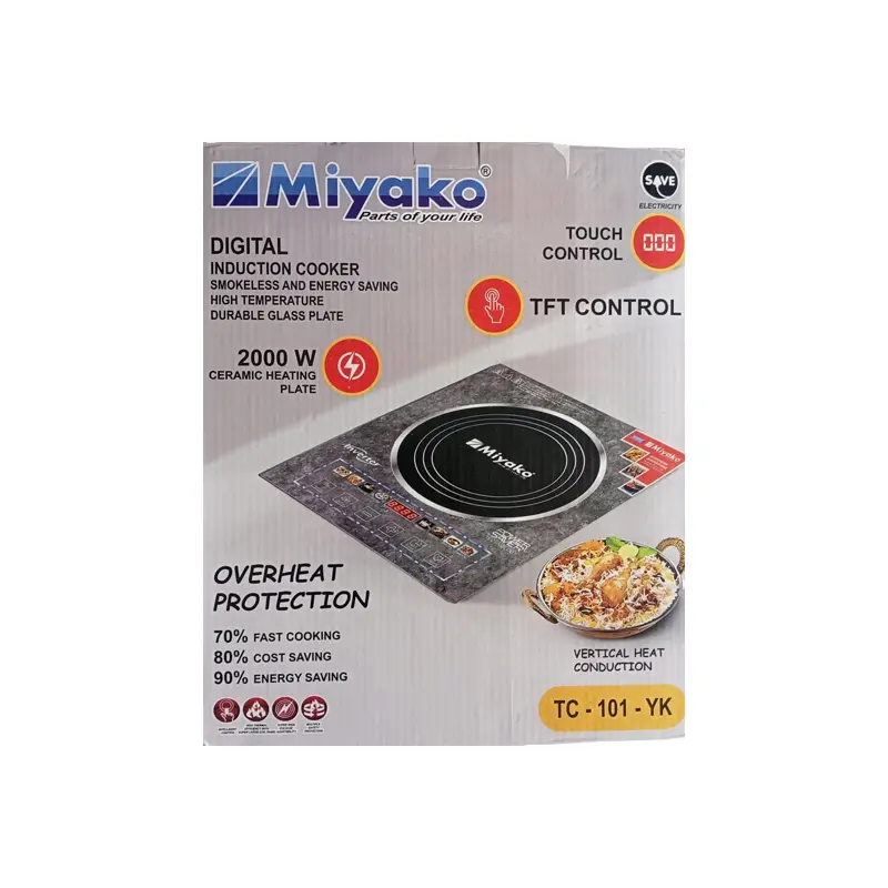 Picture of Miyako Induction Cooker TC-101 YK / 30 A / MARBLE06 / MARBLE02 / MARBLE01 (INVERTER)(TC-101-YK)