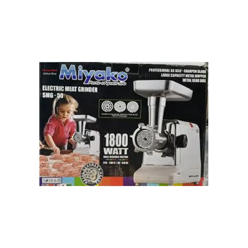 Picture of Miyako SMG-50 Electric Meat Grinder Sausage Maker(Multicolor)