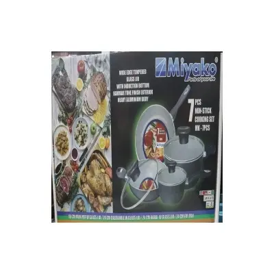 Picture of Miyako Nonstick Cookware 7 pcs set MK-7PCS(Multicolor)