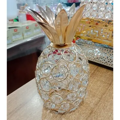 Picture of Candle Crystal Decor Christmas Decor Wedding Decor Desktop Adornment Candle Stand Home Decor Candle Holder European Style Candlestick(Multicolor)