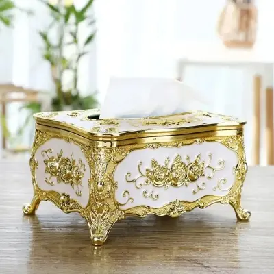 Picture of Universal Luxury European Style Acrylic Tissue BoxFashion High Grade Home/ Office/ Hotel/ Car Facial Tissue Box(Multicolor)