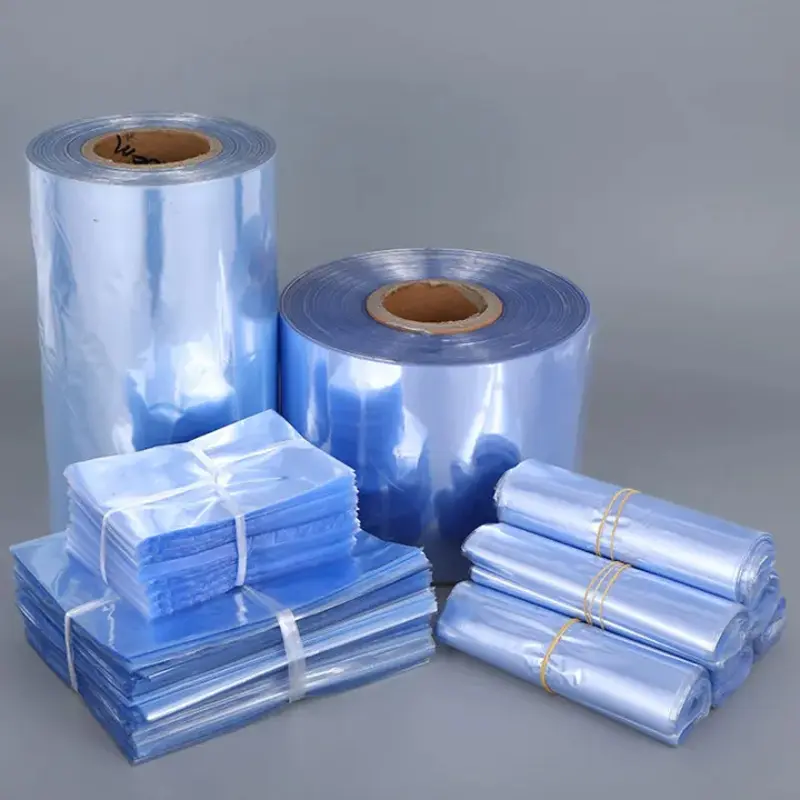 Picture of 1 kg Heat Shrinkable Film Baby Shoe Bag Transparent Sealing Film Dustproof Anti-oxidation Hot Shrink Film Home Storage Bag AOutlierA(Multicolor)