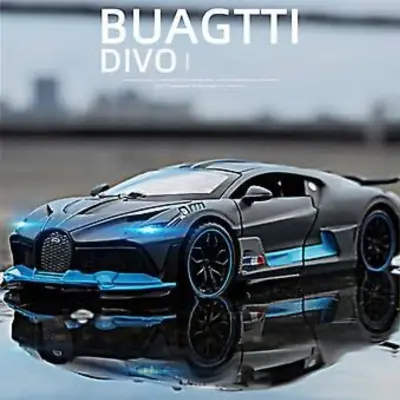 Picture of 1 PC Bugatti Divo Diecast Alloy Car 1:32 Vehicles Metal Car Model Car Sound Light Toys For Gift(Multicolor)