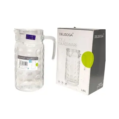 Picture of DELISOGA Glass Pitcher Jug(Multicolor,1L-2L)