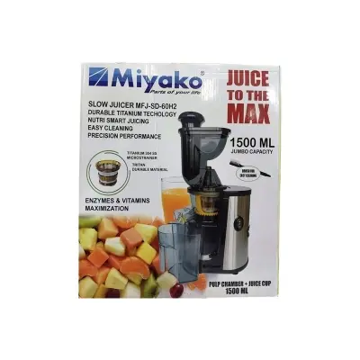 Picture of Miyako 1500ML Slow Juicer MFJ-SD-60H2(Multicolor)
