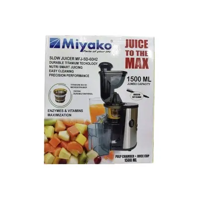 Picture of 1500ML Miyako Slow Juicer MFJ-SD-60H2(Multicolor)