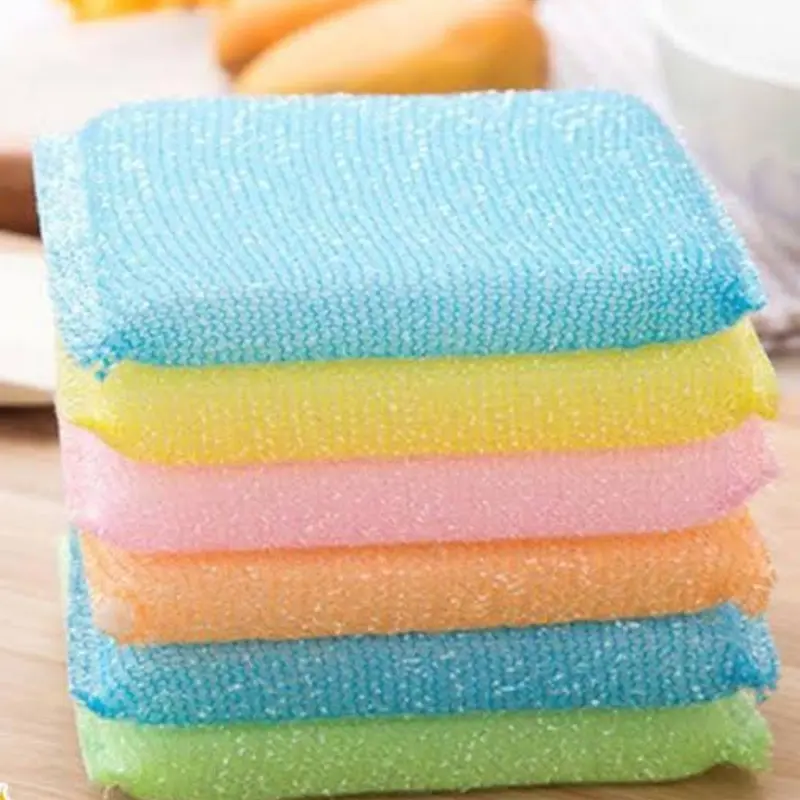 Picture of 4PCS Dish Wash Foam Scrubber - Multicolor(Multicolor)