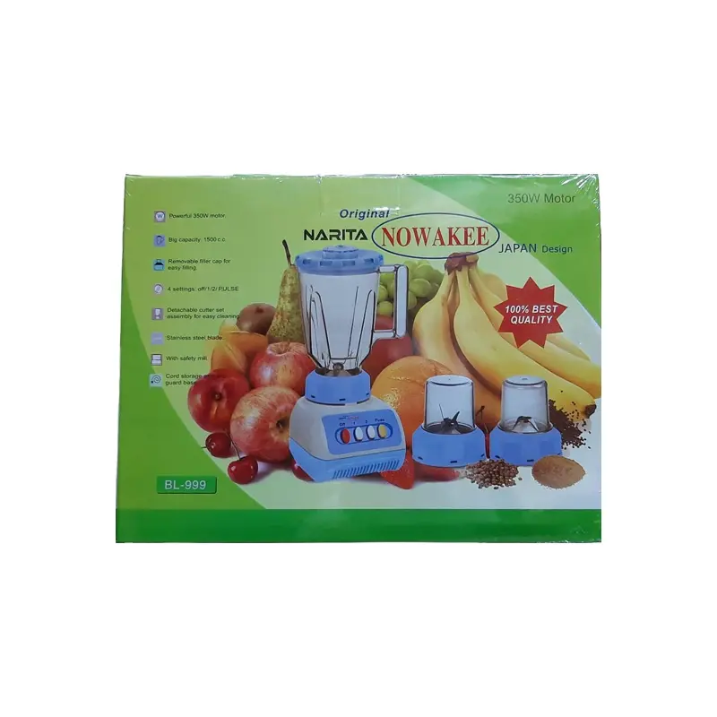 Picture of Nova/ Narita/ Noawake Blender plus mixer grinder 250/300/350 watt 3 in 1 Mixed color(Multi-Color)