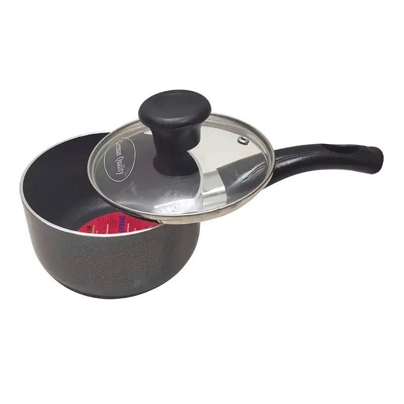 Picture of Kiam milkpan 18CM with glass lid (Induction)(Multicolor)