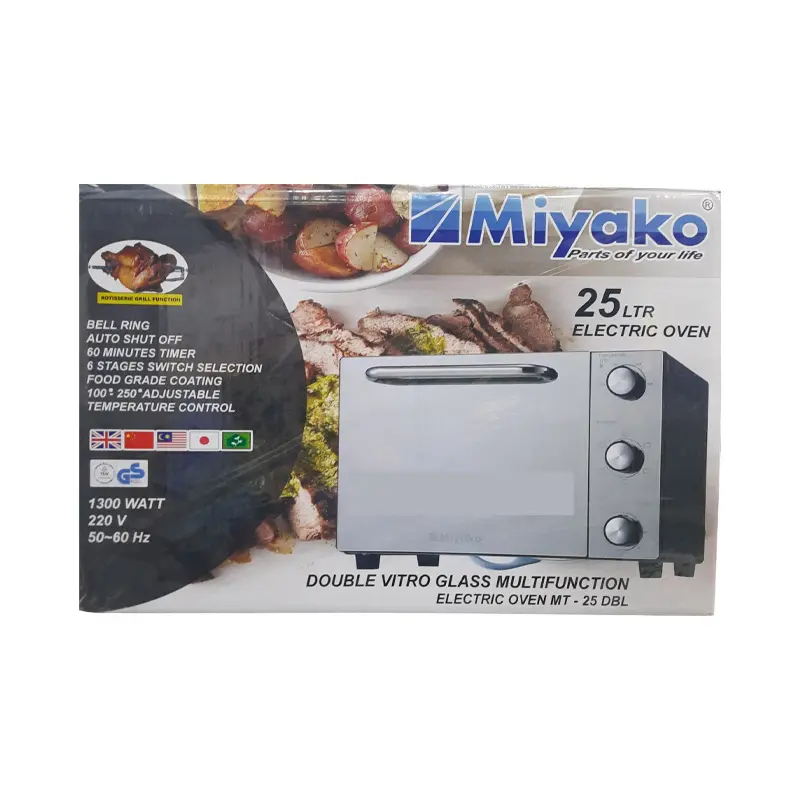 Picture of Miyako 25 Liter Convection Electric Oven MT-25DBL