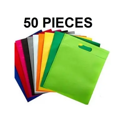Picture of Colorful Tissue Shopping Bag 40gsm 50 Piece 14*18(Multicolor)