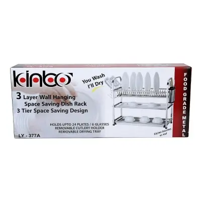 Picture of 3 layer Kinbo Kitchen dish rack 377(Multicolor)