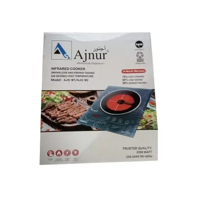Picture of 2200WATT Ajnur MARBLE Infrared Cooker INVERTER FOR ANY POT