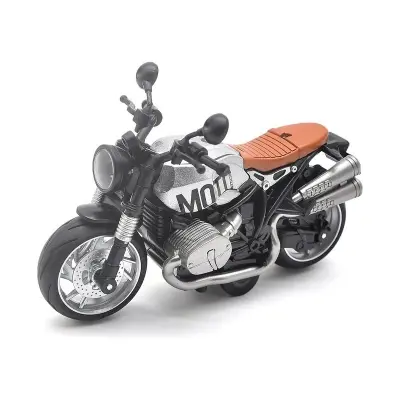 Picture of 1 PC Motorcycle Toys for Kids - Pull Back Toy Motorcycle Model 1/12 Scale with Lights and Sounds, Die-Cast Motorcycles Toy for Boys Kids Age 3-12 Year(Multicolor)