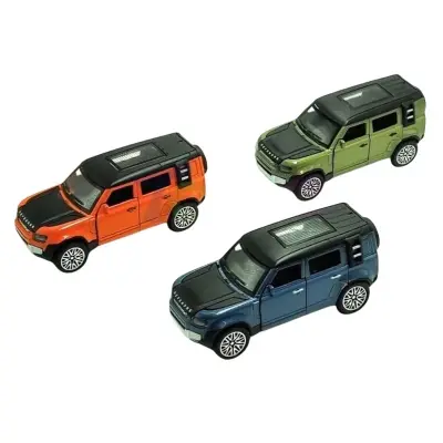 Picture of 1 PC Range Rover Alloy Diecast Metal SUV 1/32 Scale Car Toy for Kids Open Door Pull Back(Multicolor)