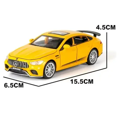 Picture of 1PC 1:32 Mercedes BENZ AMG GT63 Diecasts Car Toy Vehicles Metal Car 6 Doors Open Model Car Sound Light Fast & Furious Car Toys For Children Gift(Multicolor)