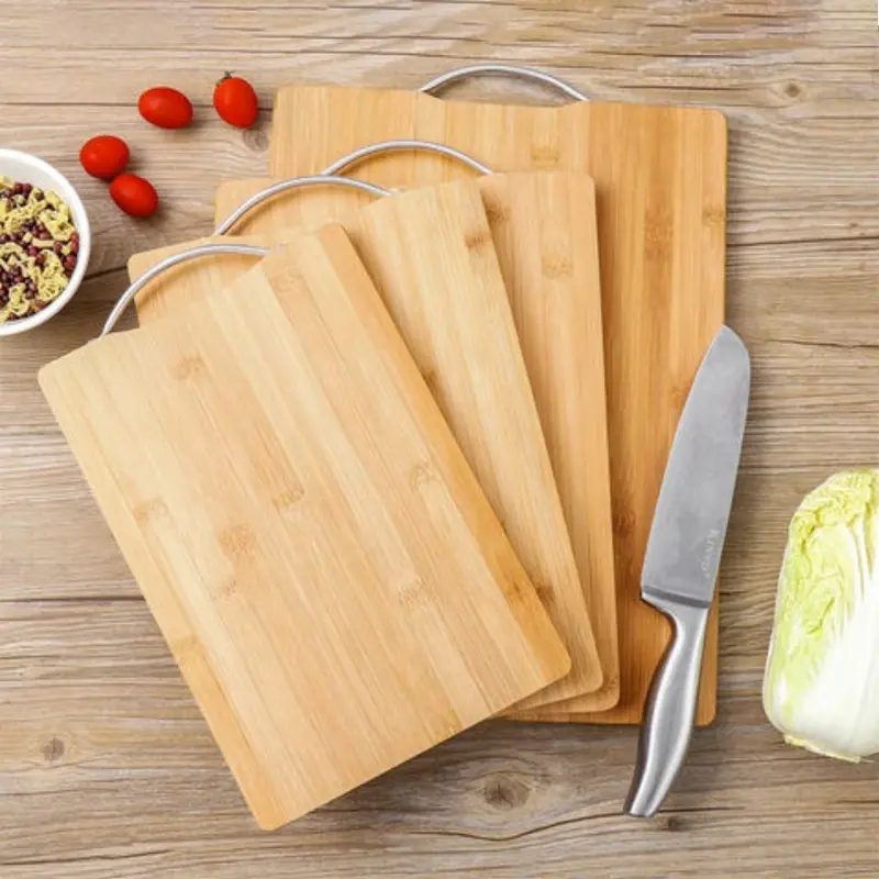 Picture of 1 PC Bamboo cutting board 28/38 cm(Multicolor)