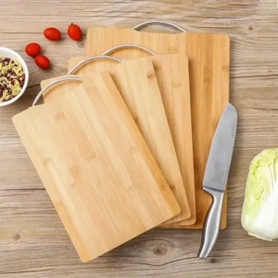Picture of 1 PC Bamboo cutting board 28/38 cm(Multicolor)