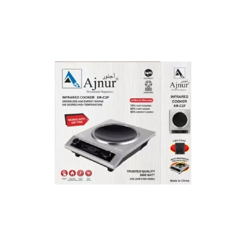 Picture of Ajnur 3000 WATT Infrared Cooker XR-C2F ANY POT