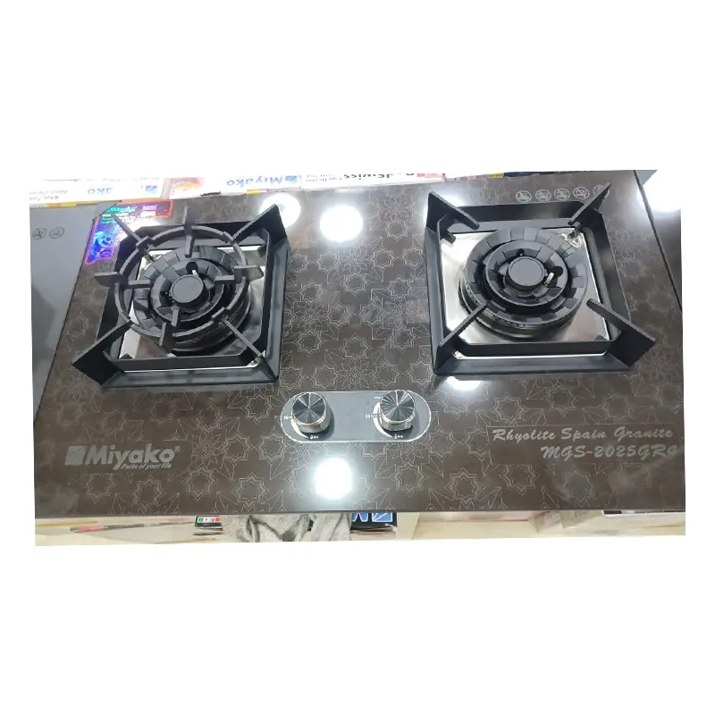 Picture of Miyako 2 Burner Gas Stove MGS-2025GR4