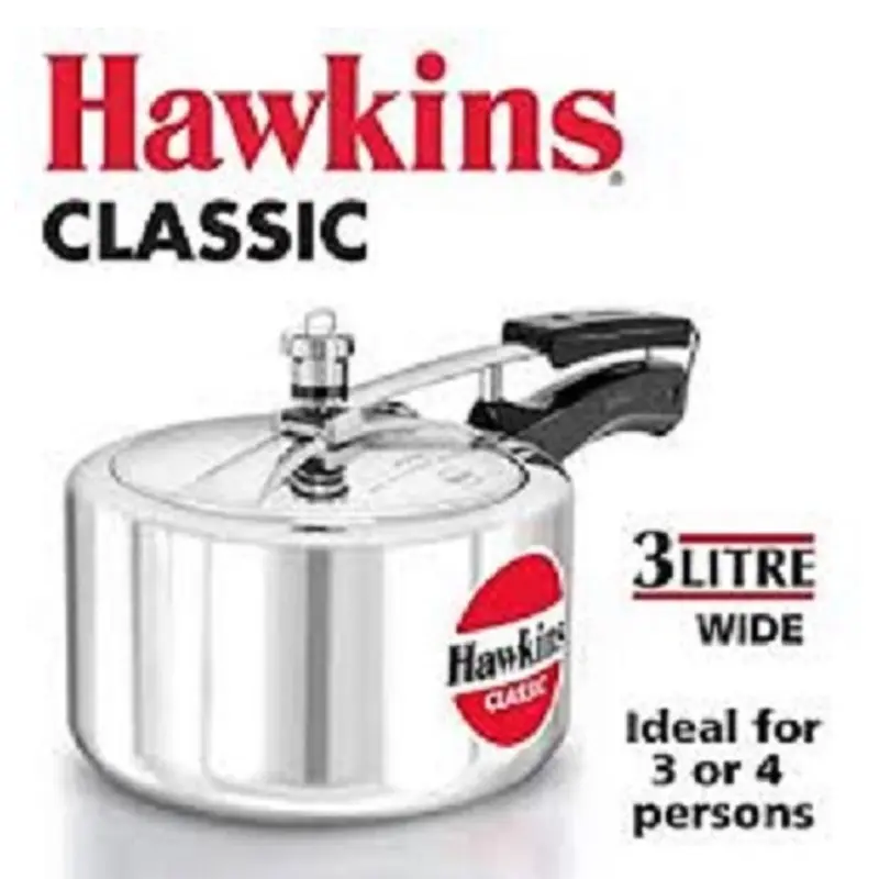 Picture of Hawkins Classic Pressure Cooker 3L(Silver)