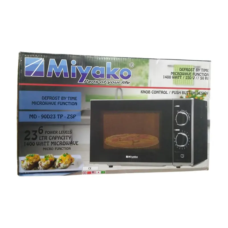 Picture of 23 Liter Miyako Microwave Oven ZSP(Black)