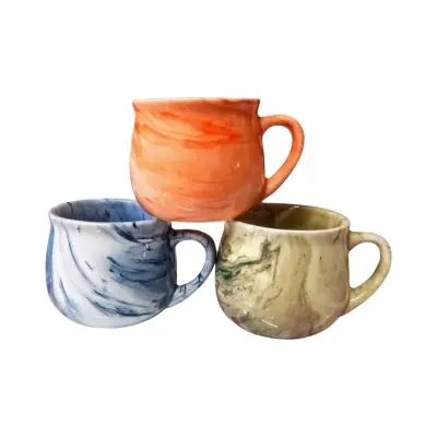 Picture of 2 Pieces Ariane - Fine Ceramic Prime 15CL Rim Mug(Multicolor)